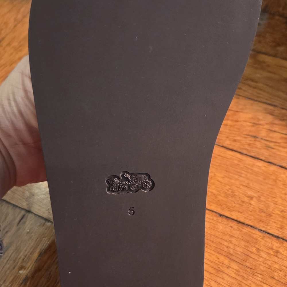 Coach Brown Platform Sandals - Picture 10 of 10